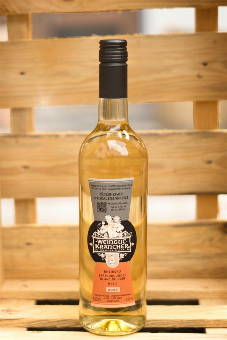 2024 Rüdeseimer Magdaöenenkreuz ,Blanc de Noir , mild